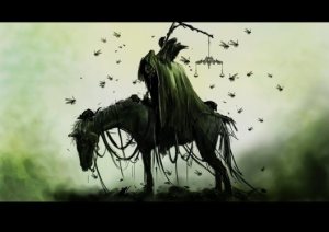 Green horse pestilence