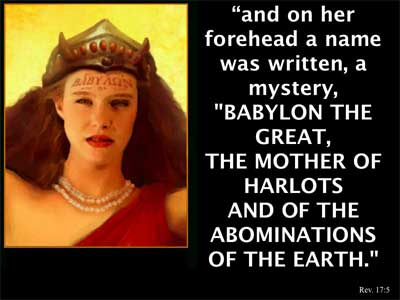 A mystery babylon harlot