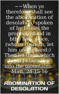 abomination of Descolation